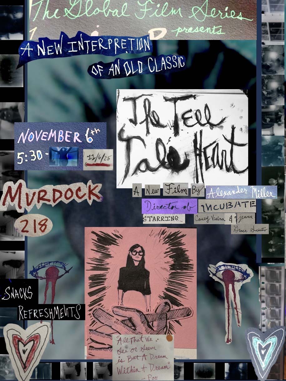 Infographic Tell Tale Heart event