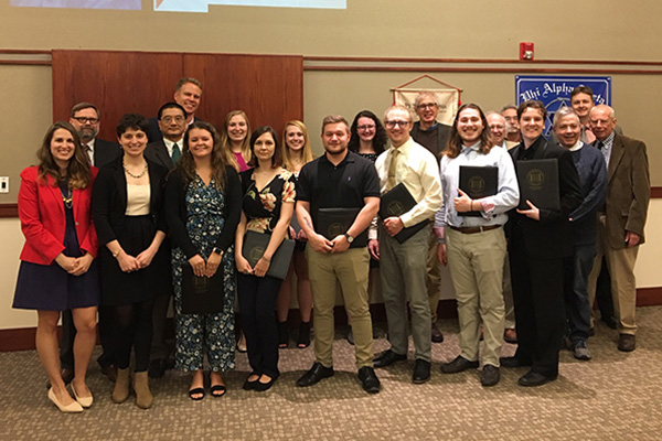 MCLA Phi Alpha Theta members