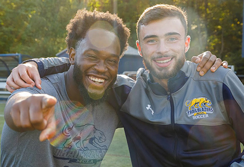 MCLA Trailblazer teammates MCLA Trailblazer teammates